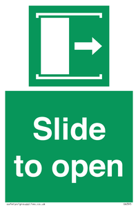 SA395: slide to open