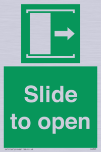 SA395: slide to open