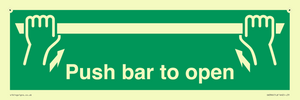 SA396: push bar to open