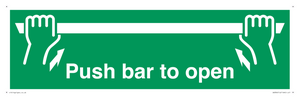 SA396: push bar to open