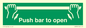 SA396: push bar to open