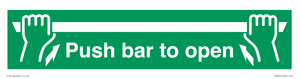 SA396: push bar to open