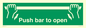 SA396: push bar to open
