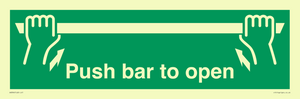 SA396: push bar to open
