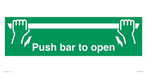 SA396: push bar to open