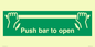 SA396: push bar to open