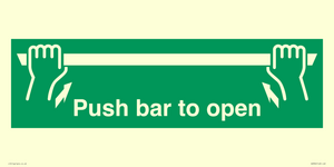 SA396: push bar to open