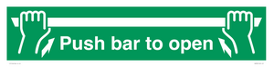 SA396: push bar to open