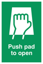 SA401: push pad to open