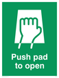 SA401: push pad to open