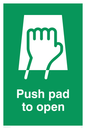 SA401: push pad to open