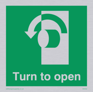 SA402: turn to open
