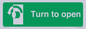 SA402: Turn anti-clockwise to open