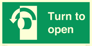 SA402: Turn anti-clockwise to open