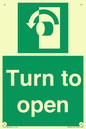 SA402: Turn anti-clockwise to open