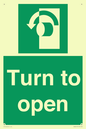 SA402: Turn anti-clockwise to open