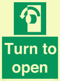 SA402: Turn anti-clockwise to open