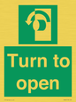 SA402: Turn anti-clockwise to open