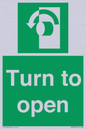 SA402: Turn anti-clockwise to open