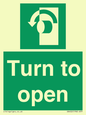 SA402: Turn anti-clockwise to open