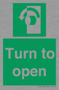 SA402: Turn anti-clockwise to open