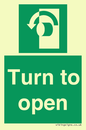 SA402: Turn anti-clockwise to open