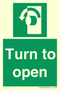 SA402: Turn anti-clockwise to open