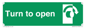 SA403: Turn clockwise to open