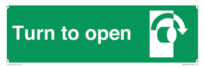 SA403: Turn clockwise to open