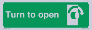 SA403: Turn clockwise to open
