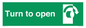 SA403: Turn clockwise to open