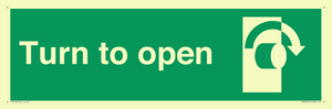 SA403: Turn clockwise to open