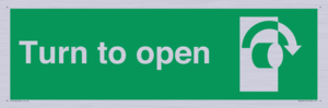 SA403: Turn clockwise to open