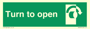 SA403: Turn clockwise to open
