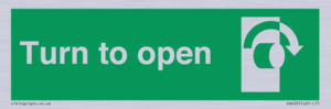SA403: Turn clockwise to open