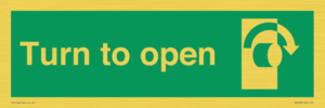 SA403: Turn clockwise to open