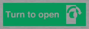 SA403: Turn clockwise to open