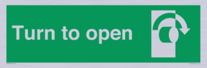 SA403: Turn clockwise to open