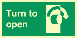 SA403: Turn clockwise to open