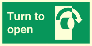 SA403: Turn clockwise to open