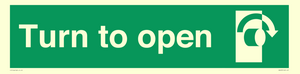 SA403: Turn clockwise to open