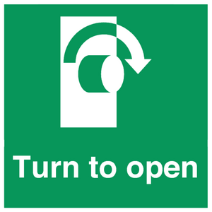 SA403: Turn clockwise to open