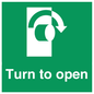 SA403: Turn clockwise to open