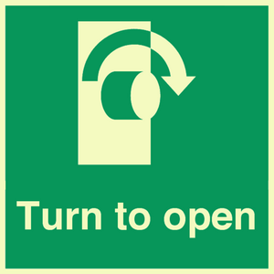 SA403: Turn clockwise to open