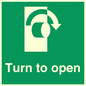 SA403: Turn clockwise to open