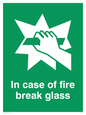 SA404: in case of fire break glass