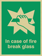 SA404: in case of fire break glass