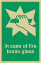 SA404: in case of fire break glass