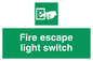 SA408: fire escape light switch