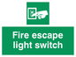 SA408: fire escape light switch